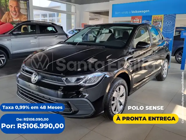Carro Volkswagen Polo 2025 Sense 1.0 170 TSI