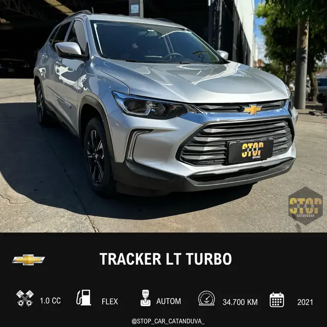 Carro Chevrolet Tracker 2021 1.0 Turbo (Aut) (Flex) (PCD)