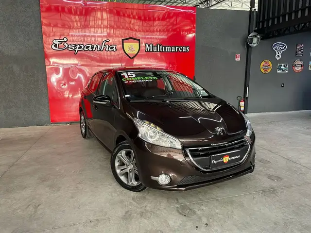 Carro Peugeot 208 2015 Griffe  1.6 16V (Flex) (Aut)