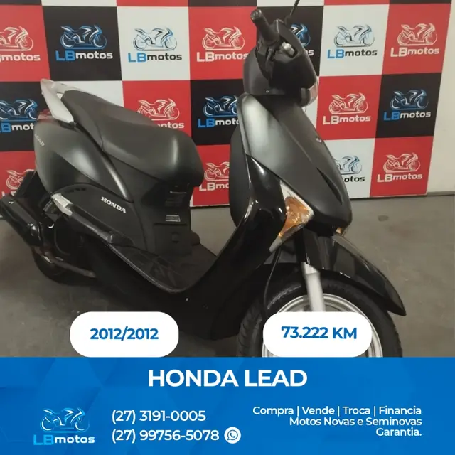 Moto Honda LEAD 2012 110