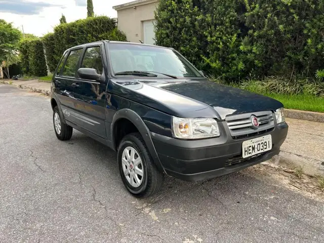Carro Fiat Uno Mille 2010 Uno Mille Celeb. WAY ECON. 1.0 F.Flex 2p