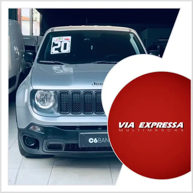 Carro Jeep Renegade 2020 1.8 4x2 (Aut) (Flex) (PCD)