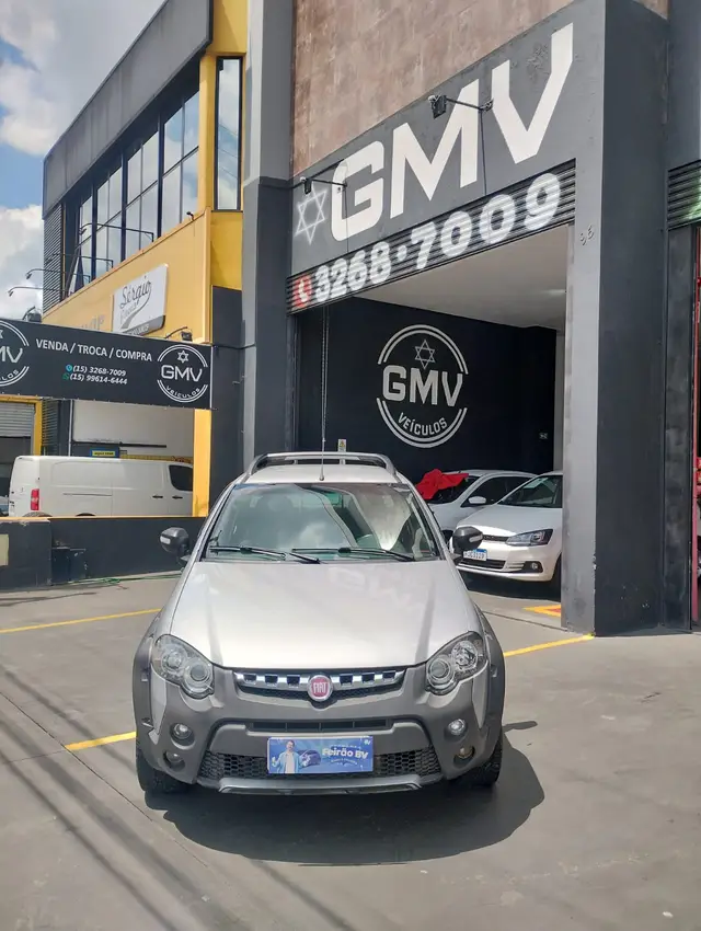 Carro Fiat Strada 2016 Adventure 1.8 16V (Flex) (Cabine Estendida)