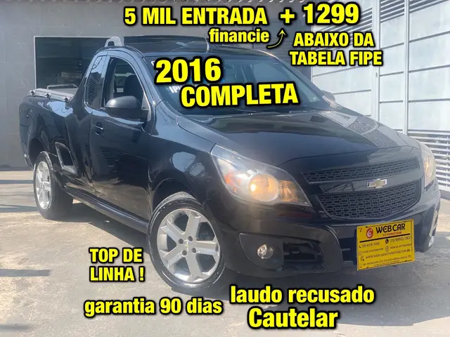 Carro Chevrolet Montana 2016 Sport 1.4 (Flex)