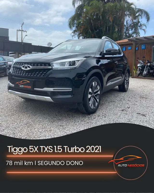 Carro CAOA Chery Tiggo 5X 2021 1.5 TXS Turbo Flex (Aut)
