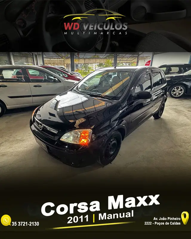 Carro Chevrolet Corsa Hatch 2011 Maxx 1.4 (Flex)