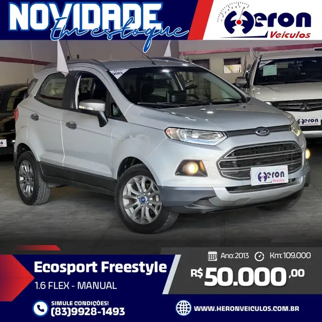 Carro Ford EcoSport 2013 Ecosport Freestyle 1.6 16V (Flex)