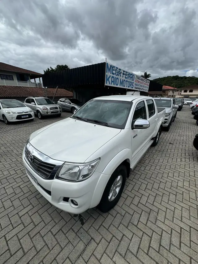 Carro Toyota Hilux Cabine Dupla 2015 Hilux 2.7 SRV CD 4x4 (Flex) (Aut)