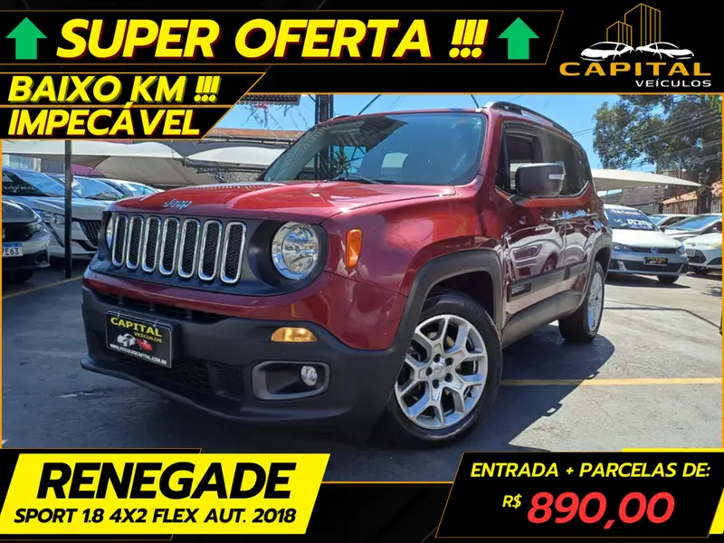 Jeep Renegade Sport 1.8 4x2 (Aut) (Flex)