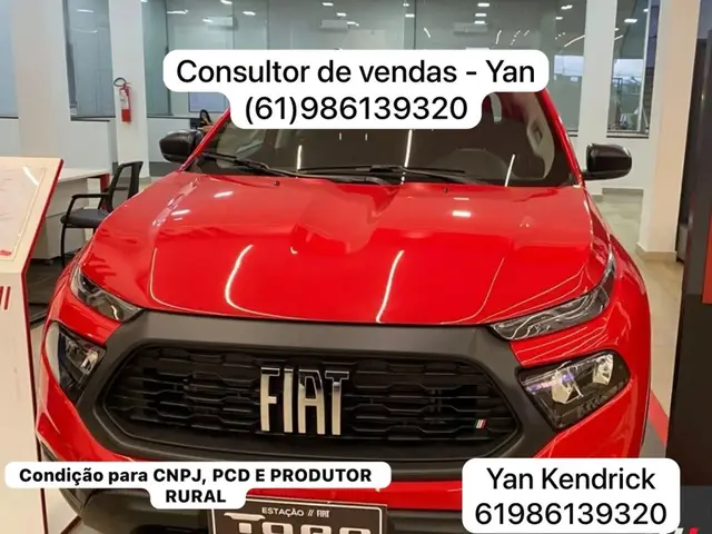 Carro Fiat Toro 2025 Endurance 1.3 Turbo 270