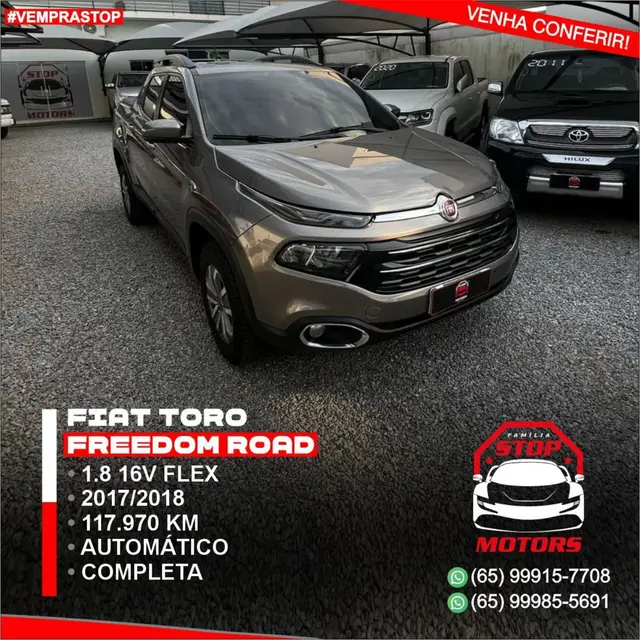 Carro Fiat Toro 2018 Freedom 1.8 AT6 4x2 (Flex)
