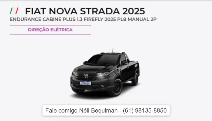 Fiat Strada Endurance 1.3 Flex 8V CS