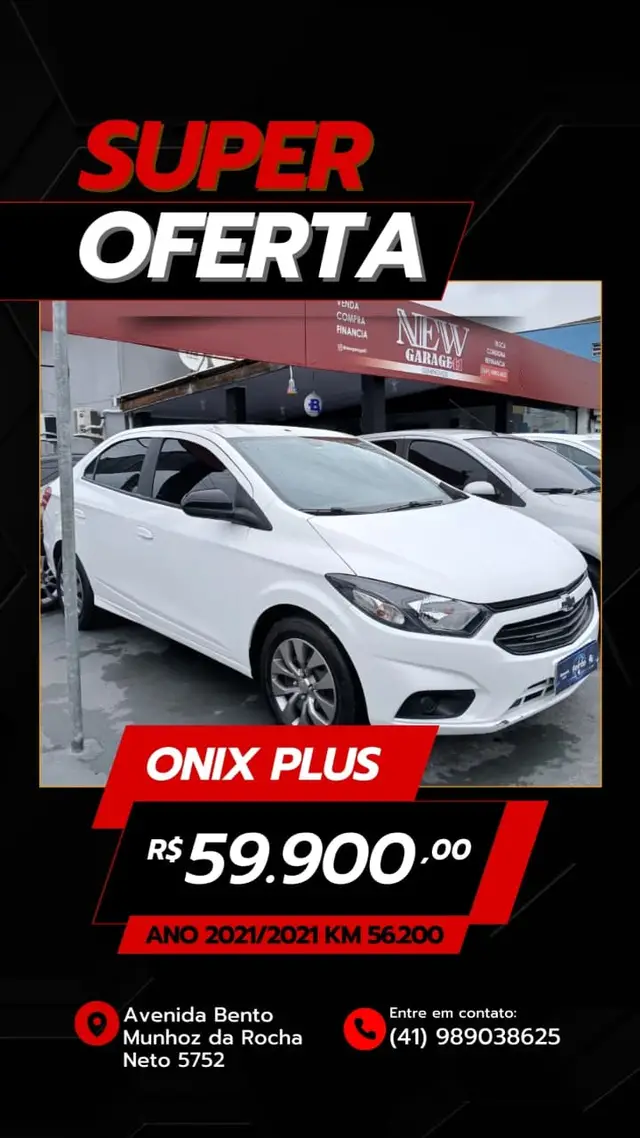Carro Chevrolet Joy Plus 2021 Plus 1.0 8V Black Edition (Flex)