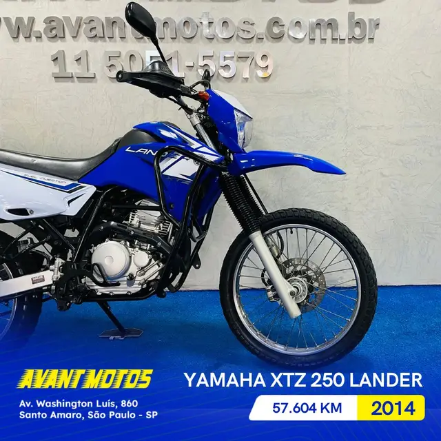 Carro Yamaha XTZ 250 Lander 2014 Blueflex