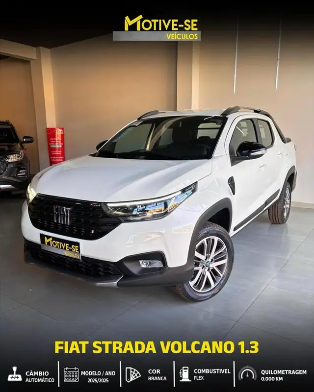 Carro Fiat Strada 2025 Volcano 1.3 Flex 8V CD Aut.