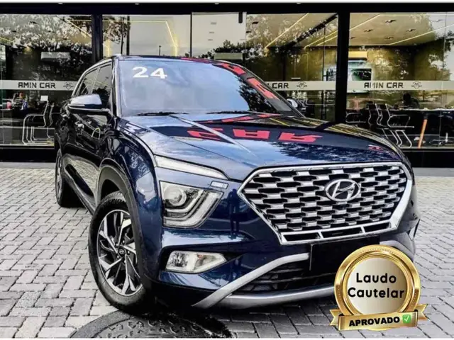 Carro Hyundai Creta 2024 Platinum 1.0 Turbo (Aut) (Flex)