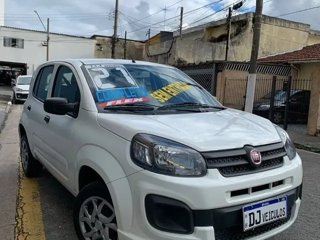 Carro Fiat Uno 2021 Attractive 1.0