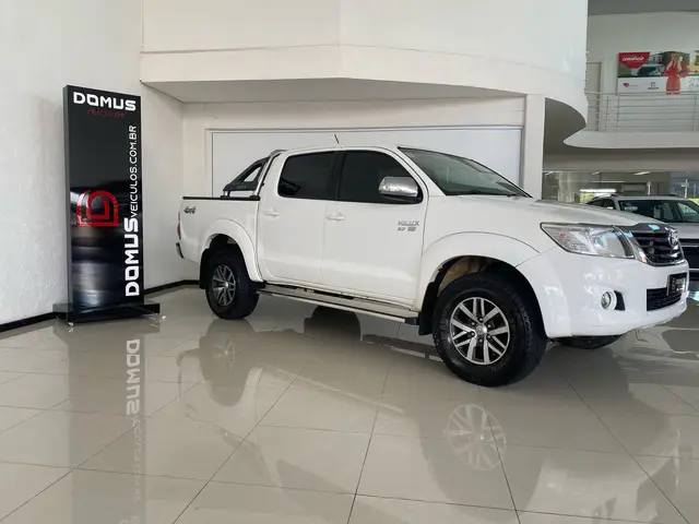 Carro Toyota Hilux Cabine Dupla 2013 Hilux 2.7 SRV CD 4x4 (Flex) (Aut)
