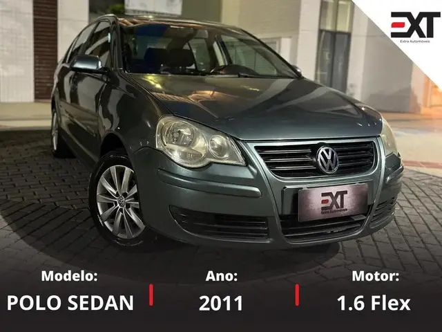 Carro Volkswagen Polo Sedan 2011 1.6 8V (Flex)