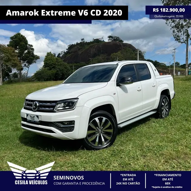 Carro Volkswagen Amarok 2020 3.0 CD 4x4 TDi Highline Extreme (Aut)