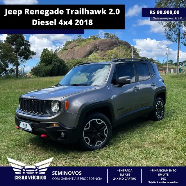Carro Jeep Renegade 2018 Trailhawk 2.0 TDI 4x4 (Aut)