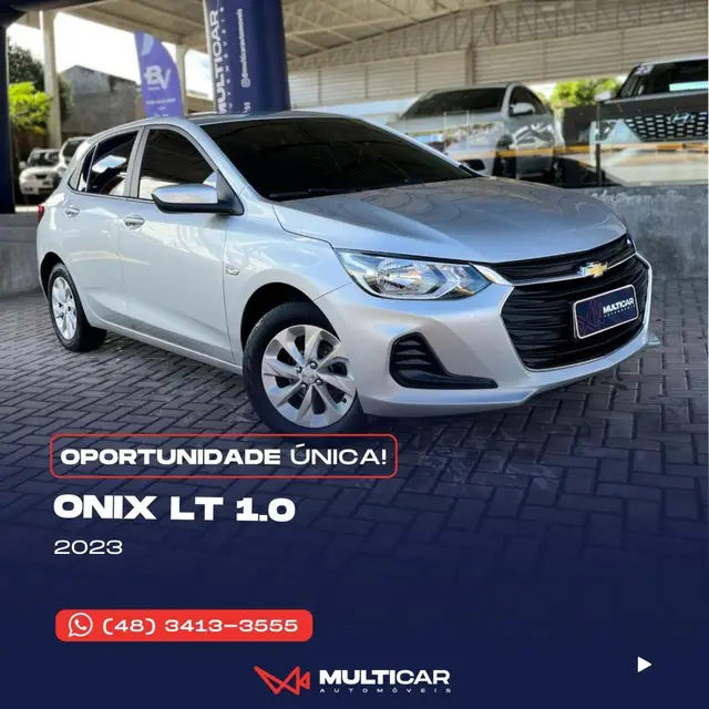 Carro Chevrolet Onix 2023 LT 1.0