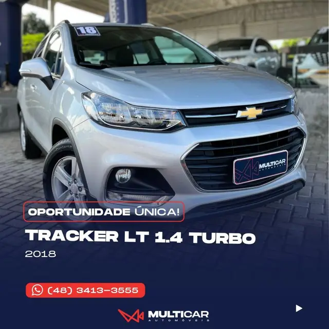 Carro Chevrolet Tracker 2018 LT 1.4 Turbo 4x2 (Aut) (Flex)