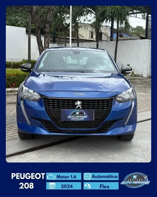 Carro Peugeot 208 2024 Active 1.6