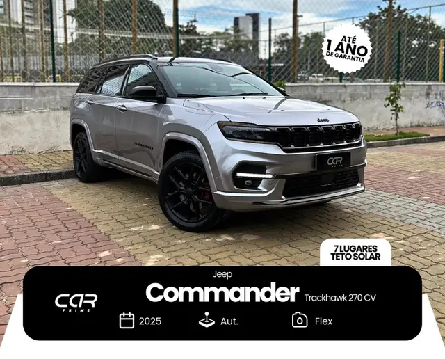 Carro Jeep Commander 2025 Blackhawk 2.0 Hurricane