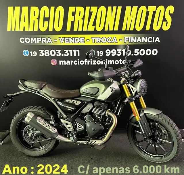 Carro Triumph Scrambler 400 X 2024 ABS