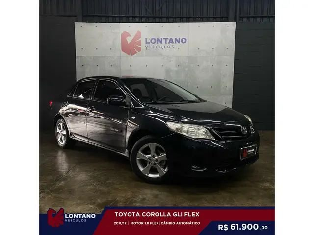 Carro Toyota Corolla 2012 Sedan 1.8 Dual VVT-i  XLI (aut) (flex)