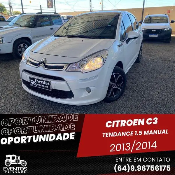 Carro Citroën C3 2014 Tendance 1.5 8V (Flex)