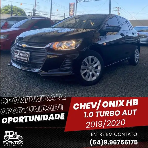 Carro Chevrolet Onix 2020 1.0 Turbo (Flex) (Aut)