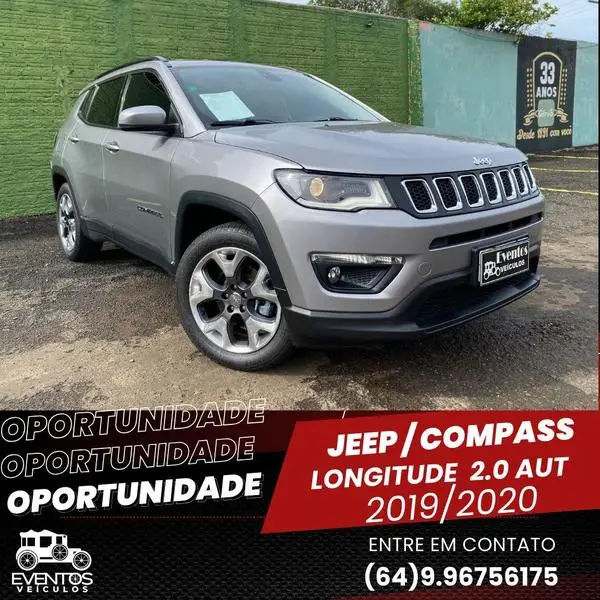 Carro Jeep Compass 2020 2.0 Longitude 4x2 (Aut) (Flex)