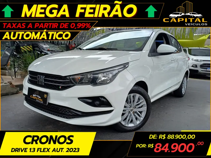 Fiat Cronos Drive 1.3 (Flex) AT