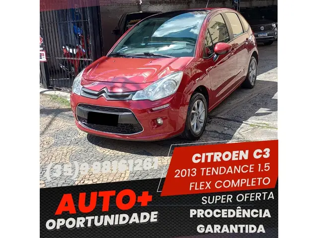 Carro Citroën C3 2013 Tendance 1.5 8V (Flex)
