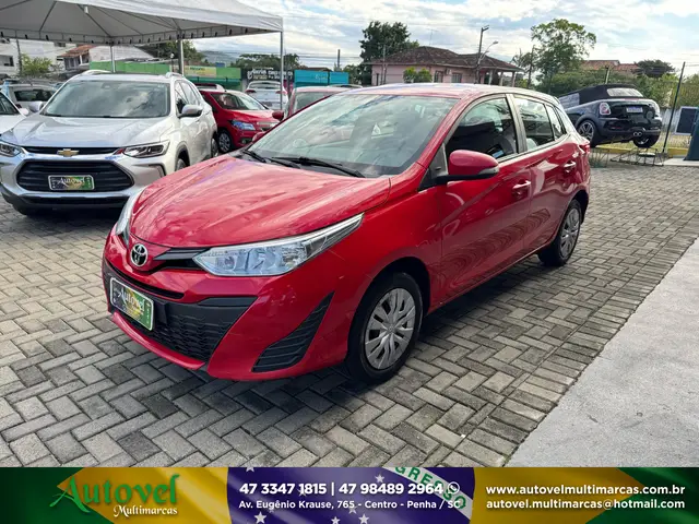 Carro Toyota Yaris 2021 1.3 XL Live CVT (Flex)