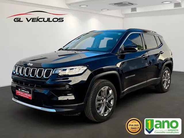 Carro Jeep Compass 2024 Longitude 1.3 T270 (Aut) (Flex)