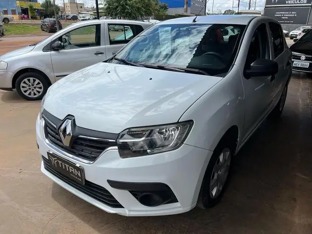 Carro Renault Sandero 2021 Life 1.0 12V SCe (Flex)
