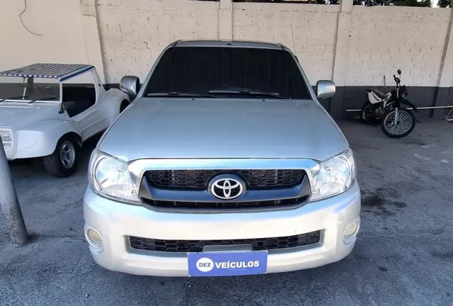 Carro Toyota Hilux Cabine Dupla 2009 Hilux STD 4x4 2.5 (cab. dupla)
