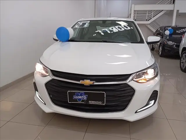 Carro Chevrolet Onix Plus 2021 1.0 Premier Turbo Flex (Aut)