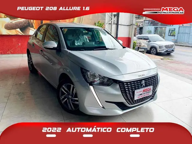 Carro Peugeot 208 2022 Allure 1.6 (Flex) (Aut)