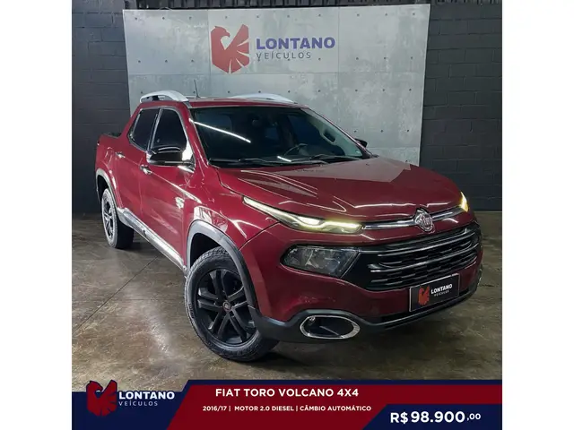 Carro Fiat Toro 2017 Volcano 2.0 diesel AT9 4x4