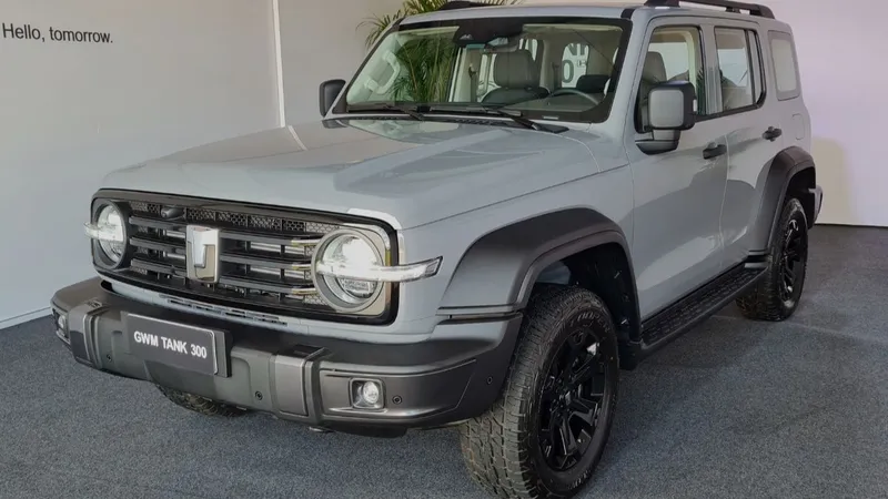 GWM Tank tem torque de Ferrari e quer vender como Toyota no Brasil