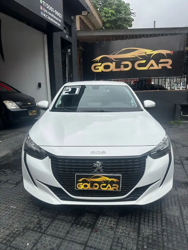 Carro Peugeot 208 2021 Like 1.6 (Flex)