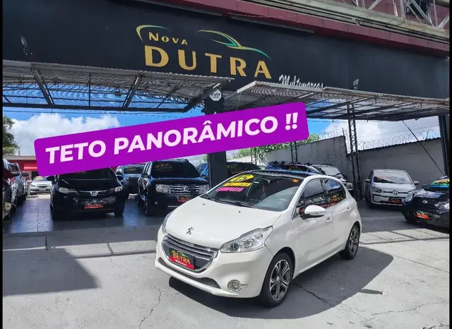 Carro Peugeot 208 2015 Griffe  1.6 16V (Flex) (Aut)