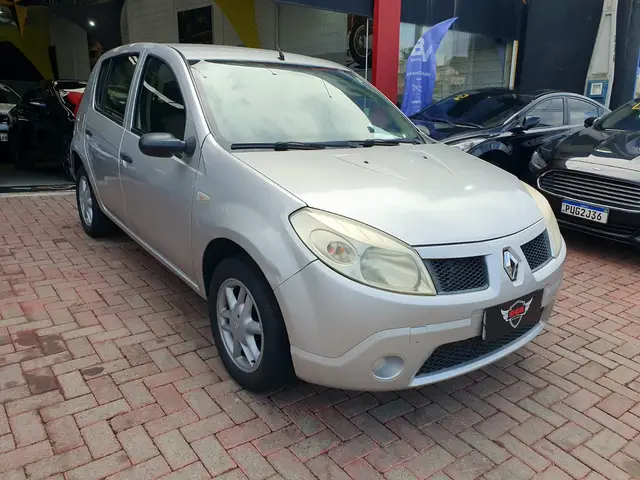 Carro Renault Sandero 2008 Authentique 1.6 8V Hi-Torque (flex)