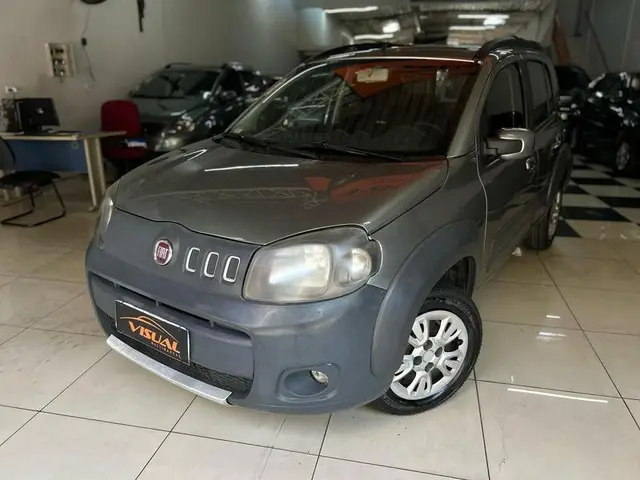 Carro Fiat Uno 2014 Way 1.0 8V (Flex) 4p