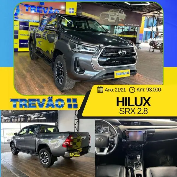 Carro Toyota Hilux Cabine Dupla 2023 SRX 4x4 2.8 Diesel
