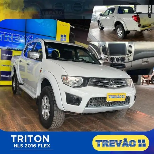 Carro Mitsubishi L200 Triton Sport 2016 HLS 2.4 (Flex)